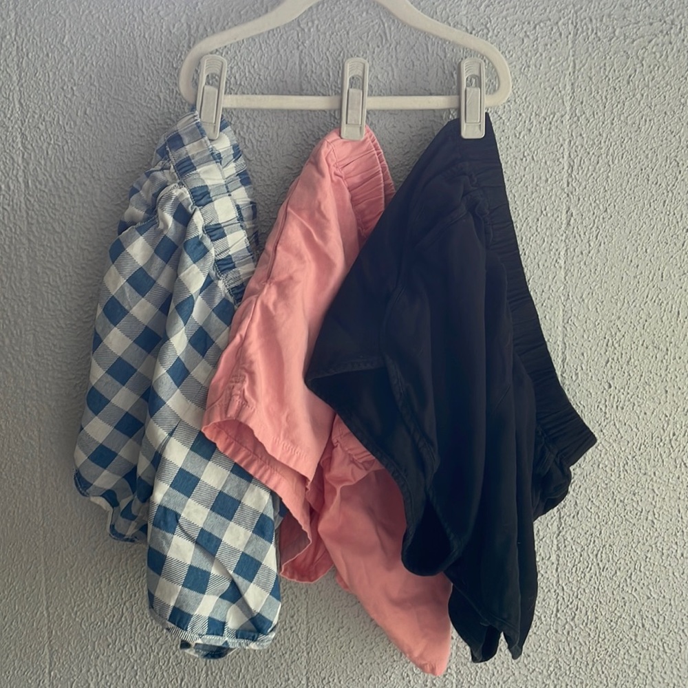 Madewell Pull-On Shorts - 3 Pairs - Sz XS